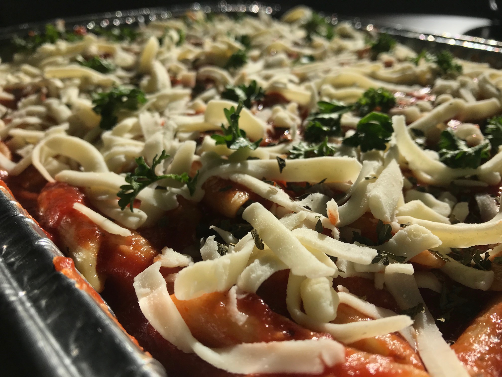 Veggie pasta dish freezer friendly